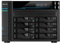 Servidor NAS ASUSTOR AS6508T 8 BAHIAS Atom C3538 Quad Core DENVERTON 2.1GHZ 8GB 2X2.5GBE 2X10GBE Raid 0,1 JBOD SATA6GB USB 3.0