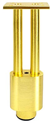 ZXCASDF Haarnadel Tischbeine Hairpin Legs Haarnadelbeine Möbelbein Tischgestell Tischkufen Für Esstisch Couchtisch Schreibtisch Kaffeetisch,Gold,10cm