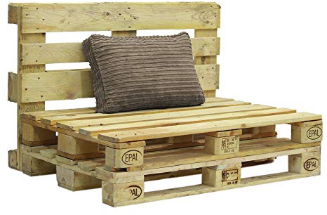 Palettenkissen Palettensofa Cord Set Outdoor Sitzkissen Palettenauflage (Mocca, EIN Kissen 60x40)