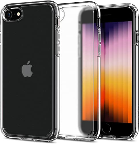 Spigen Ultra Hybrid Case for iPhone SE / 8/7 - Frost Clear | Anti-Yellowing Crystal Clarity, Wireless Charge Ready, Patented Air Cushion, MIL-STD-810H Military-Grade Drop Protection