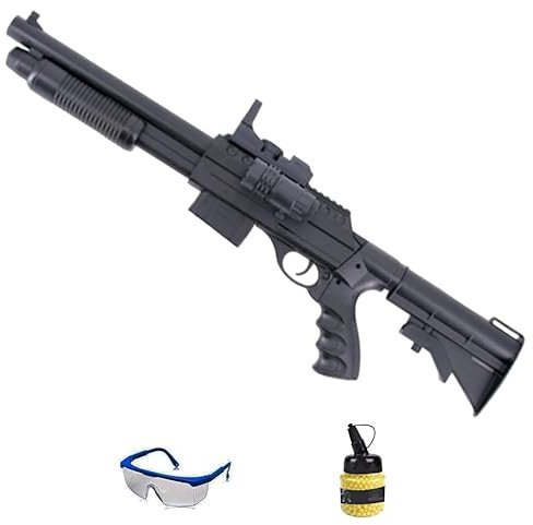 Escopeta Vigor 0581C | Pack Pistola de Airsoft (balides de PVC). Arma de Aire comprimido Muelle. Calibre 6mm