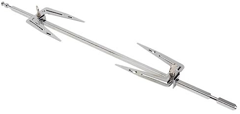 Cabilock Stainless Steel Grilled Chicken Fork Rotating Kitchen Oven Roast Chicken Forks Meat Fish