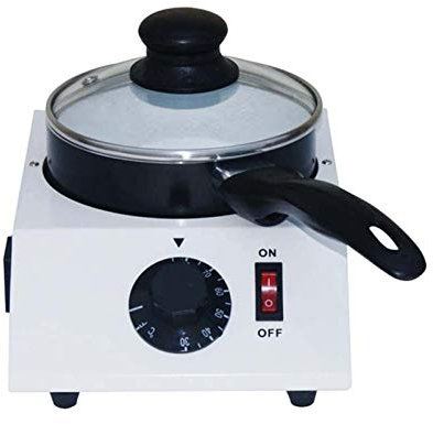 DMMFTERL Electric Chocolate Melter Melting Tempering Machine, Cheese Candy Ceramic Non-Stick Pot, Wine Milk Coffee Warmer Fondue