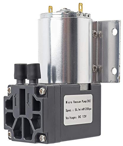 DC 12V 5L Min 120Kpa Mini-Vakuumpumpe Unterdruck-Saugpumpe mit Halter Laborinstrumente Gerätepumpe Verschiedene Andere Pumpen und Zubehör