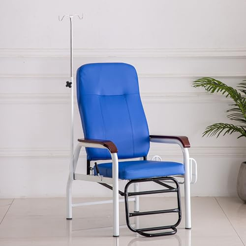Phlebotomy-stol med armstöd – medicinsk vilstol för bloddragning och hemvård, bärbart IV-stolstativ för väntrum, bekväm och hållbar design