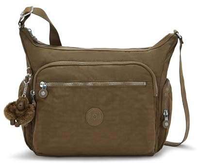 Kipling Gabbie Umhängetasche, Leicht, Mittlere Größe mit mehreren Fächern