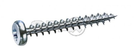 SPAX Halbrundkopf T20 Pan-Head 4x16 verz. 1000 Stk