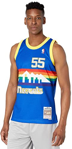 Mitchell & Ness Dikembe Mutombo #55 Denver Nuggets NBA Swingman