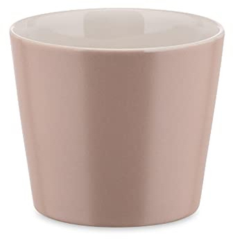 Alessi DC03/41 Le Tonale Bicchiere, Ceramica Stoneware, Light Earth, Set da 4