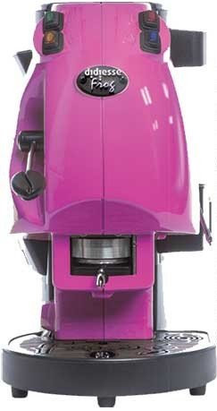 NUOVA MACCHINA A CIALDE FROG REVOLUTION + 15 CIALDE MOKAOR ESPRESSO ITALIANO DAL 1954 - SCELTA COLORE (Fucsia)