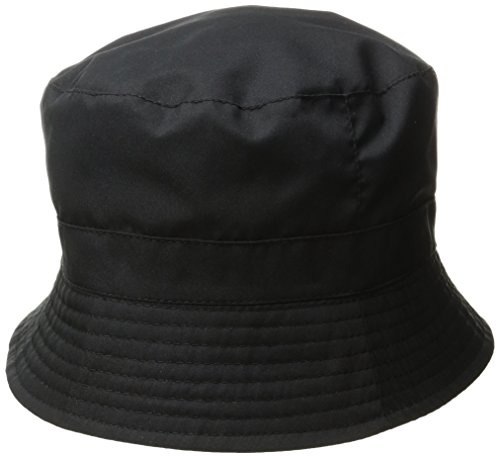totes Women's Bucket Rain Hat, Black, One Size