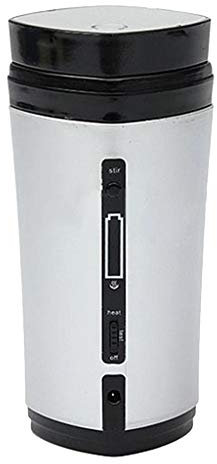 Backbayia Moulin à Café Tasse Électrique Broyeur pour Voyage Camping Vacances Pique-Nique