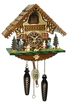 Trenkle Quarz Kuckucksuhr Heidi mit Musik TU 4282 QM