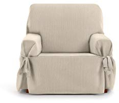 Eysa Housse de Fauteuil avec des Rubans Rabat Couleur 00-écru
