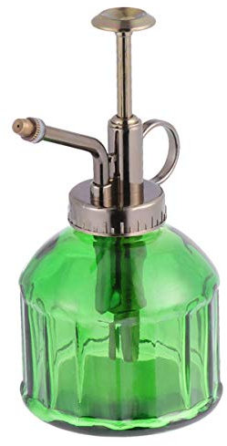 Cabilock 1pieza Botella De Riego De Vidrio Vintage Pulverizador De Mano Para Plantas Jarra De Riego Transparente Gran Capacidad Para Jardinería Interior y Exterior Dosificador De Agua Para