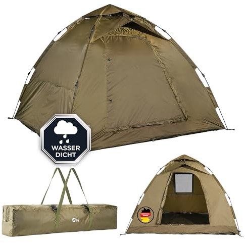 Q-Tac Ruck Zuck Bivvy Angelzelt 2m & 3m (250 x 250 x 160 cm)