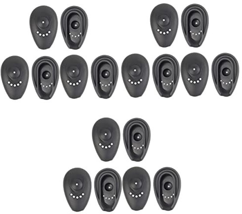 minkissy 9pairs Silicone Ear Covers for Hair Dye Reusable Earmuffs for Women Men Hearing Protection for Hair Coloring Shower Sleep Dyeing Accessories