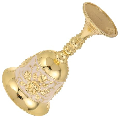Garneck Calice à Vin Médiéval en Métal Repoussé Motif Rose Coupe Ancienne Vintage pour Vin Gobelet à Boire Décoratif pour Mariages Fêtes et Dîners Cérémoniels Style Noble et Vintage