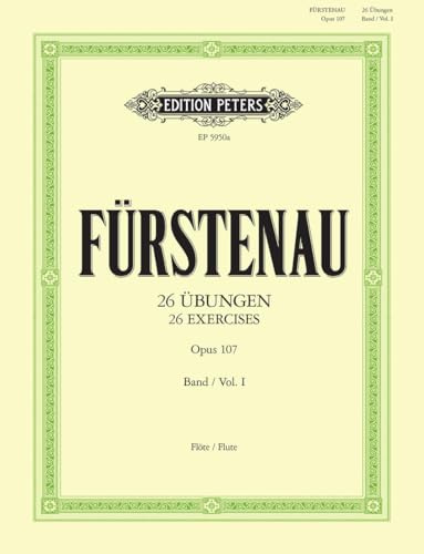 26 Übungen für Flöte, Band 1 op. 107 Kreuz-Tonarten