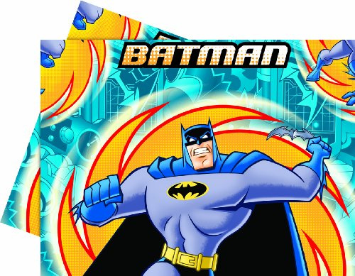 Batman Kunststoff Tischdecke, 1,8 m x 1,2 m