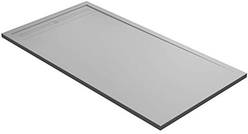 Plato ducha de piedra Maier Oasis gris claro varios tamaños