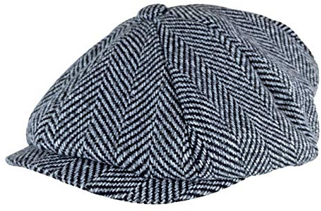Sock Snob Herren Winter Gefüttert Schiebermütze aus Wolle in Dunkelgrau (L/XL, GL606 Grey)