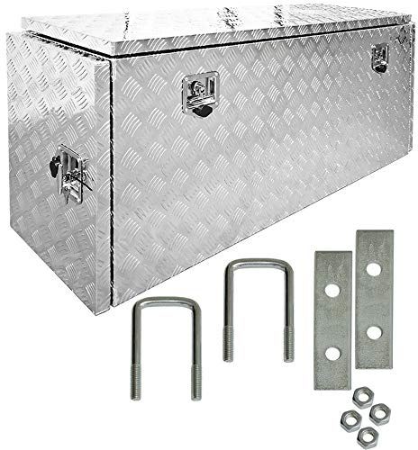 Trucky Truckbox Deichselkasten P402 inkl.Montagesatz Deichselbox Aluminium