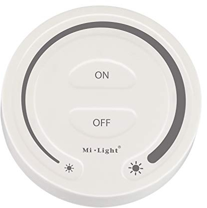 LIGHTEU, Miboxer 2,4 GHz Touch Dimm Fernbedienung für einfarbige LED Leuchten, Helligkeit einstellbar, FUT087