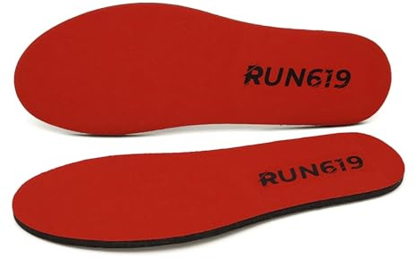 Run 619 Zero Drop Shoe Insoles | Regular Width | 6mm Firm Flat Inserts