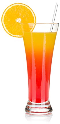 Topkapi 42199 Tequila Sunrise Longdrinkgläser Set - für 2 Personen, ~320 ml