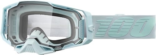 100% ARMEGA Premium Schutzbrille mit Ultra-HD-Linse und Nasenschutz (Fargo - klare Gläser)