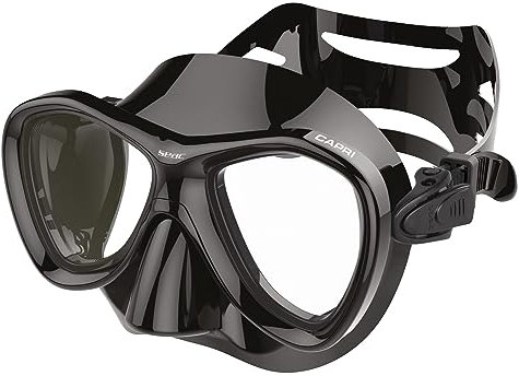 SEAC Capri SLT, Maschera Subacquea per Uomo, Donna e Bambino, Ottimale per Snorkeling