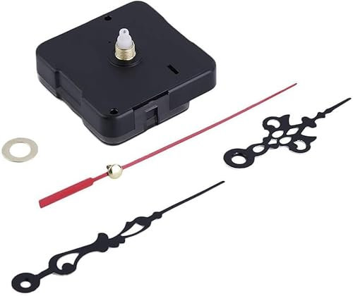 Professionelle Stummzeiger Quarz Uhrwerk Reparatur Werkzeug Teile Kit DIY Ersatz Werkzeug Set Schwarz SchwarzBequem und clever