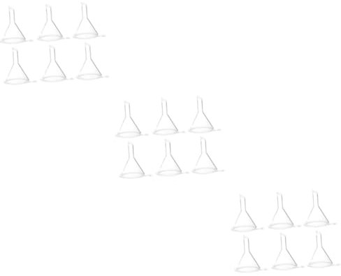 LIFKOME 90 Piezas embudos de separacion de perfume embudo para botella de agua embudo cocina embudos para cocina embudo de liquido embudo de decantación de mango largo Virador herramienta