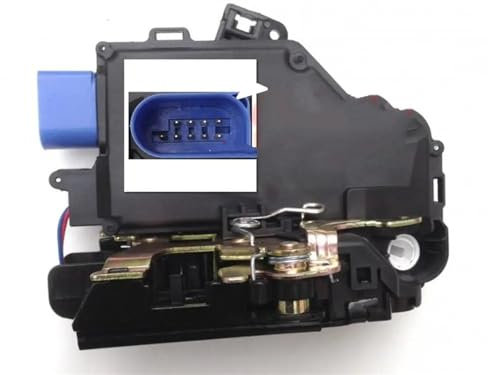 Türschloss Stellmotor FÜR Golf 5 V MK5 FÜR VW FÜR SEAT FÜR Leon FÜR Toledo FÜR Skoda FÜR Octavia VORNE Links 3D1837015 TÜRSCHLOSSANTRIEB ZENTRALER MECHANISMUS(Front Left)