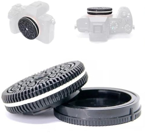 BAAQII 1 Pack Focus Free Pancake Biscuit Lens for Sony E Mount Mirrorless Camera 32mm/F10