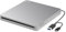 Wrtysully unità Dvd Blu Ray 3D Esterna, Lettore Blu Ray CD Dvd USB 3.0 e Type-C, Masterizzatore CD Dvd Ultra Sottile con Slot-in
