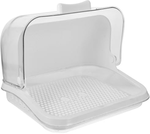 BESPORTBLE Baby Bottle Storage Drying Rack Milk Holder Dryer Box Organiser Bottles Boxes Water Cover Portable Racks Organizer Drainer Station Anti- dust Removable Nursery Container Pacifier