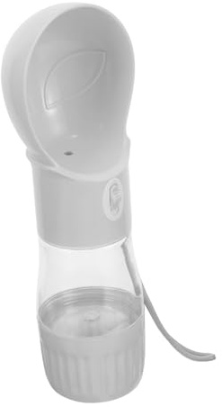ibasenice Vaso De Agua y Comida para Alimentar Perros Dispensador De Agua Portátil Comedero para Pasear Bebedero para Perros De Exterior