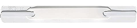 Leitz 1717-00-00 Heftstreifen und Aktenbinder 2x15cm selbstklebend, 10 Stück weiß
