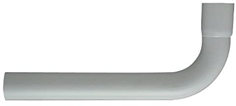 Cornat CSPRB9000 Spülrohrbogen 90 Grad mit Muffe, weiß, Muffe Ø 44 mm; 325 mm