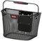 KlickFix Mini Vorderradkorb (Ohne Lenkerhalter), Schwarz