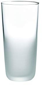 Stelton 503 Frost Glas no. 2, 2 stück, Edelstahl, transparent, 12.5 x 6.5 x 13 cm