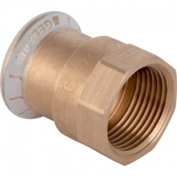 'Geberit Mapress Kupfer – Union weiblich Durchmesser 42 mm 1.1/2 Bronze