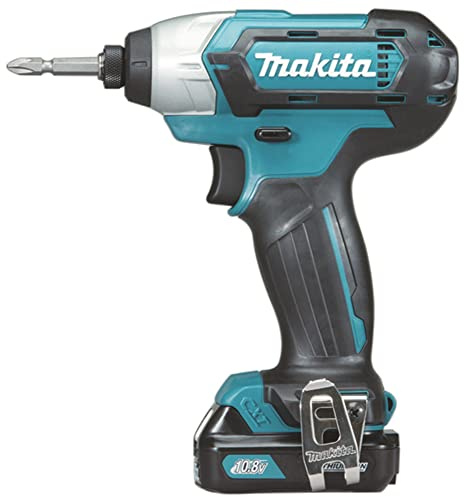 Makita TD110DSAJ Visseuse à chocs + 2 batteries 10.8V 2Ah Li-Ion + Coffret Makpac