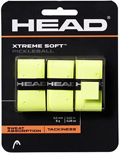 HEAD Xtreme Soft Pickleball Overgrip, schwarz