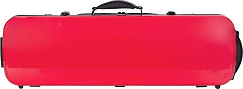 Geigenkoffer Glasfaser Oblong 4/4 red - cream M-Case