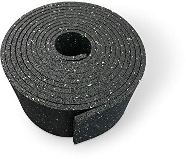 Betriebsausstattung24® Antirutschmatte zur Ladungssicherung | LxB 500,0 x 25,0 cm| Ladungssicherungsmatte | Vibrationsdämpfer | schwarz