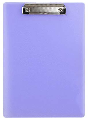 Planchettes à Pince 5 Pack A4 et Taille de la lettre Presse-papiers Plastique Suspension dossier de fichier de fichier Billets de billets de billetage multifonctionnel menu de menu de menu multiples u