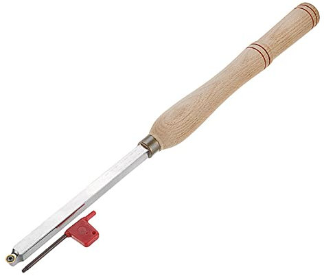 ZPYXBH Drechselwerkzeug Drechseleisen Drehmeißel Mit Wendeplatten Drehmeissel Drechselbeitel Holzbearbeitungswerkzeuge Hartmetall Drehwerkzeugsatz Drechselmesser Holz Drechselwerkzeug,Round 8.9mm